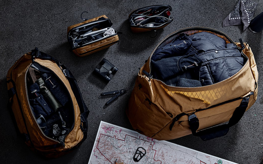 HITCH X kawa design バッグ2点 HITCH X kawa design バッグ2点 通勤も旅行もこなすバックパック