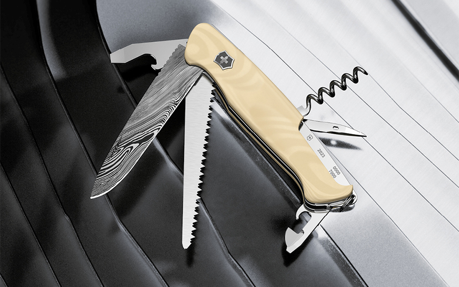 The Drop: Victorinox Ranger 55 Mic Damast LE 2023 Multi-tool