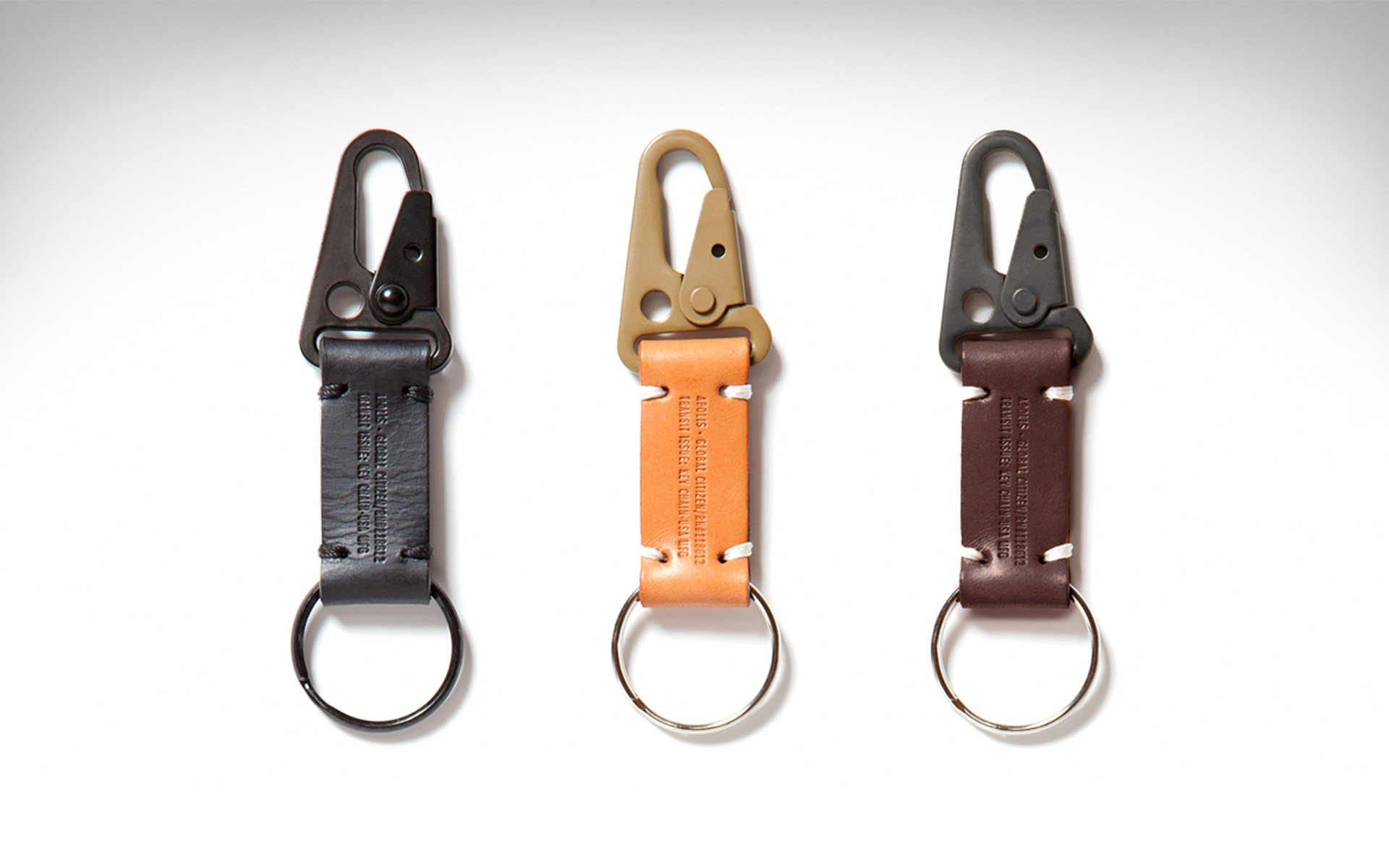 Apolis Transit Issue Keychain - Everyday Carry