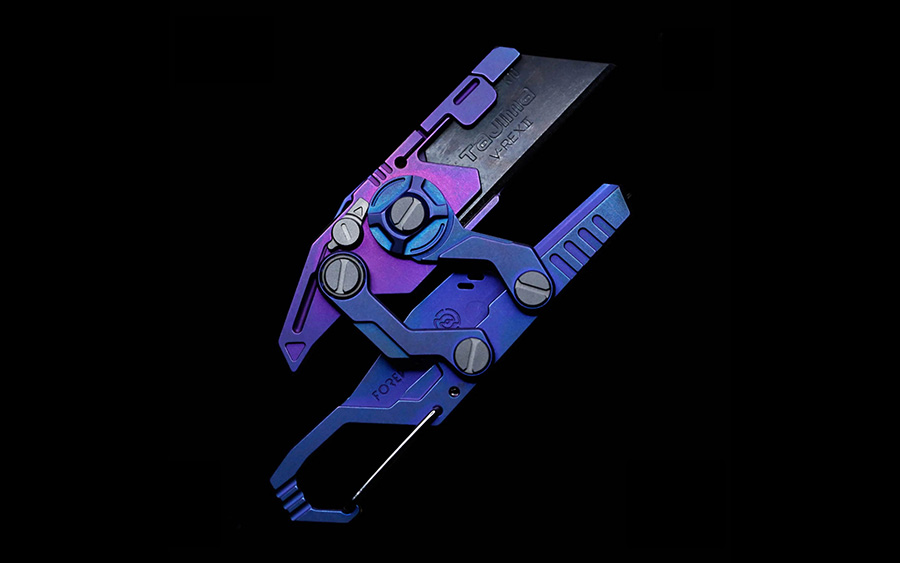 Grouper Titanium Utility Knife Everyday Carry